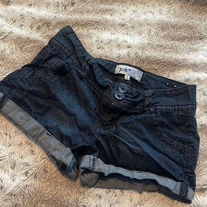Dark blue shorts